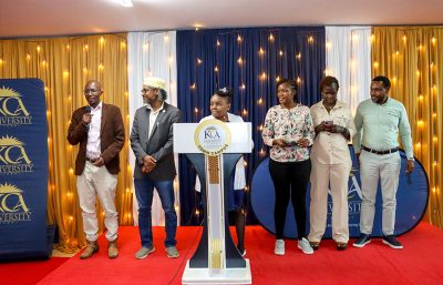 Nairobi County team led by Dr. Irene Njeri Muchoki, County Chief Officer- Medical Services