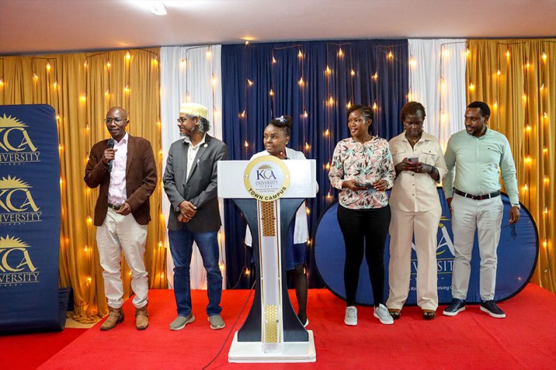 Nairobi County team led by Dr. Irene Njeri Muchoki, County Chief Officer- Medical Services